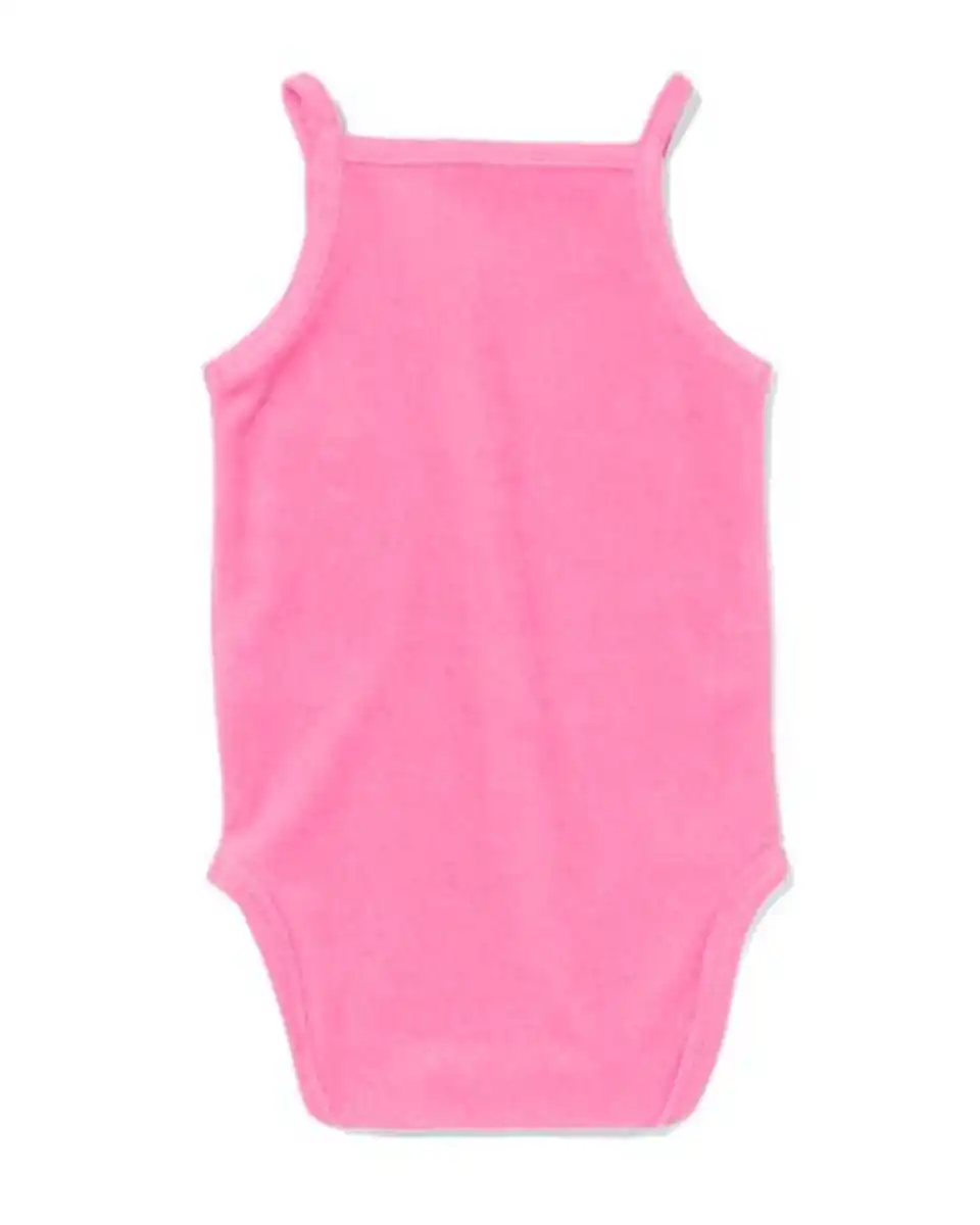 Bild 4 von Strampler aus Baumwolle mit Stretchanteil Gesicht rosa