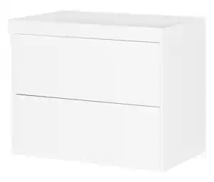 Waschtisch »Bodera« mit Becken, weiß, groß