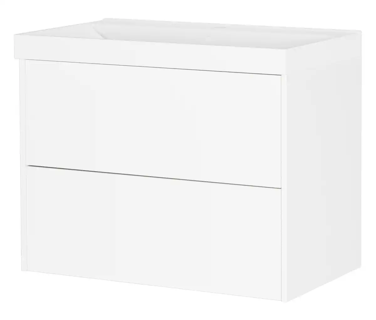 Bild 1 von Waschtisch »Bodera« mit Becken, weiß, groß