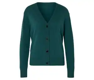 Feinstrick-Cardigan mit Cashmere
