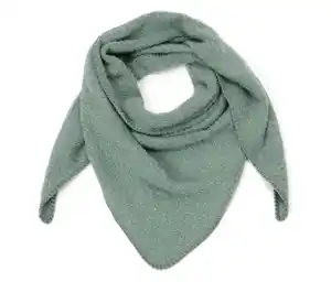 Dreiecksschal in Boucléoptik