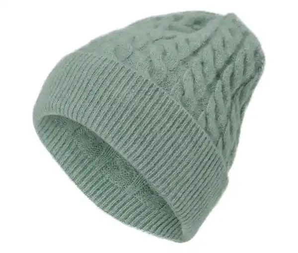 Bild 1 von Strickmütze mit Zopfmuster