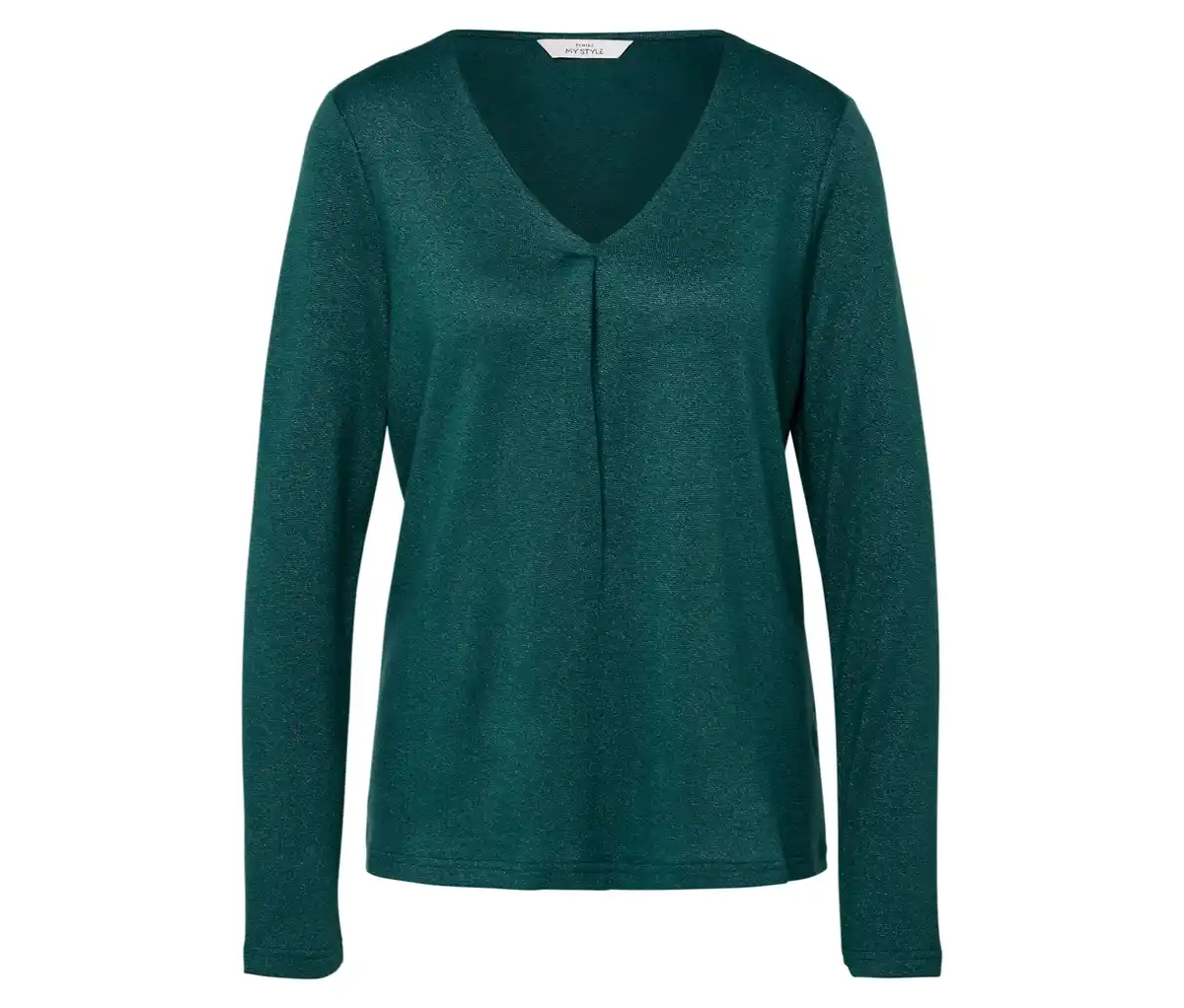 Bild 1 von Glitzerndes Blusenshirt, petrol