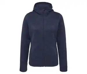 Strickfleece-Jacke, dunkelblau