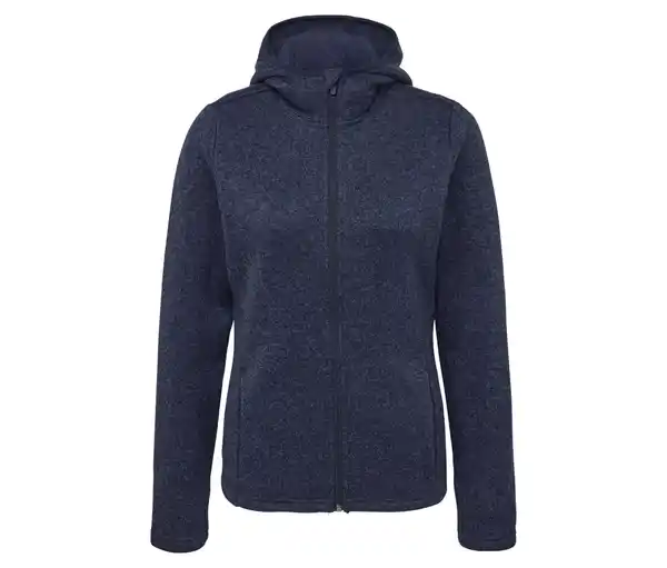 Bild 1 von Strickfleece-Jacke, dunkelblau