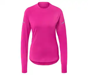 Langarm-Funktionsshirt, neonpink
