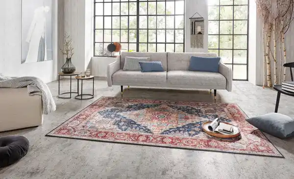 Bild 1 von HANSE Home Teppich Sylla, rechteckig, Höhe: 5 mm, Orientalisch, Läufer, Vintage, Wohnzimmer, Schlafzimmer, Esszimmer