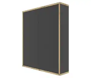 Roba Wandschrank »Morena« mit 2 Türen, basaltgrau und Artisan-Eiche