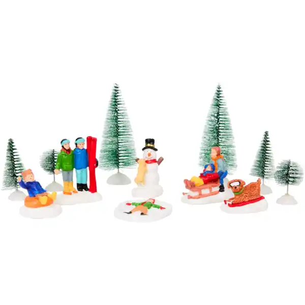 Bild 4 von Magic Village Weihnachtsdorffigurenset