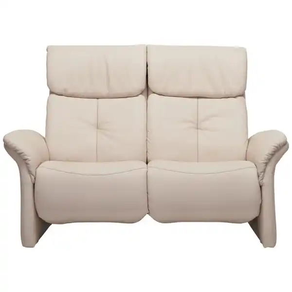 Bild 1 von Himolla Komfortklass 2-Sitzer-Sofa Heimkino, Creme, Leder, Echtleder, Longlife-Leder, Uni, 152x107x91 cm, Blauer Engel, Goldenes M, Made in Germany, Emas, Typenauswahl, Lederauswahl, Stoffauswahl, pl