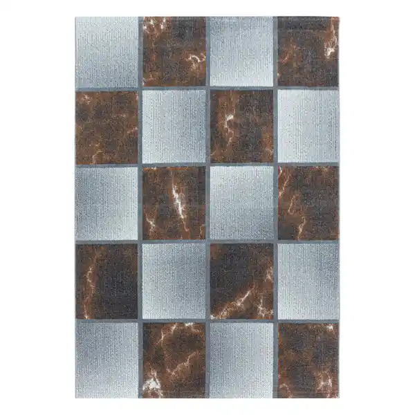 Bild 1 von Novel Läufer Ottawa 4201 kupfer, Kupfer, Textil, Karo, rechteckig, 80x250 cm, Oeko-Tex® Standard 100, für Fußbodenheizung geeignet, schmutzabweisend, Hausstauballergiker lichtunempfindlich, antis