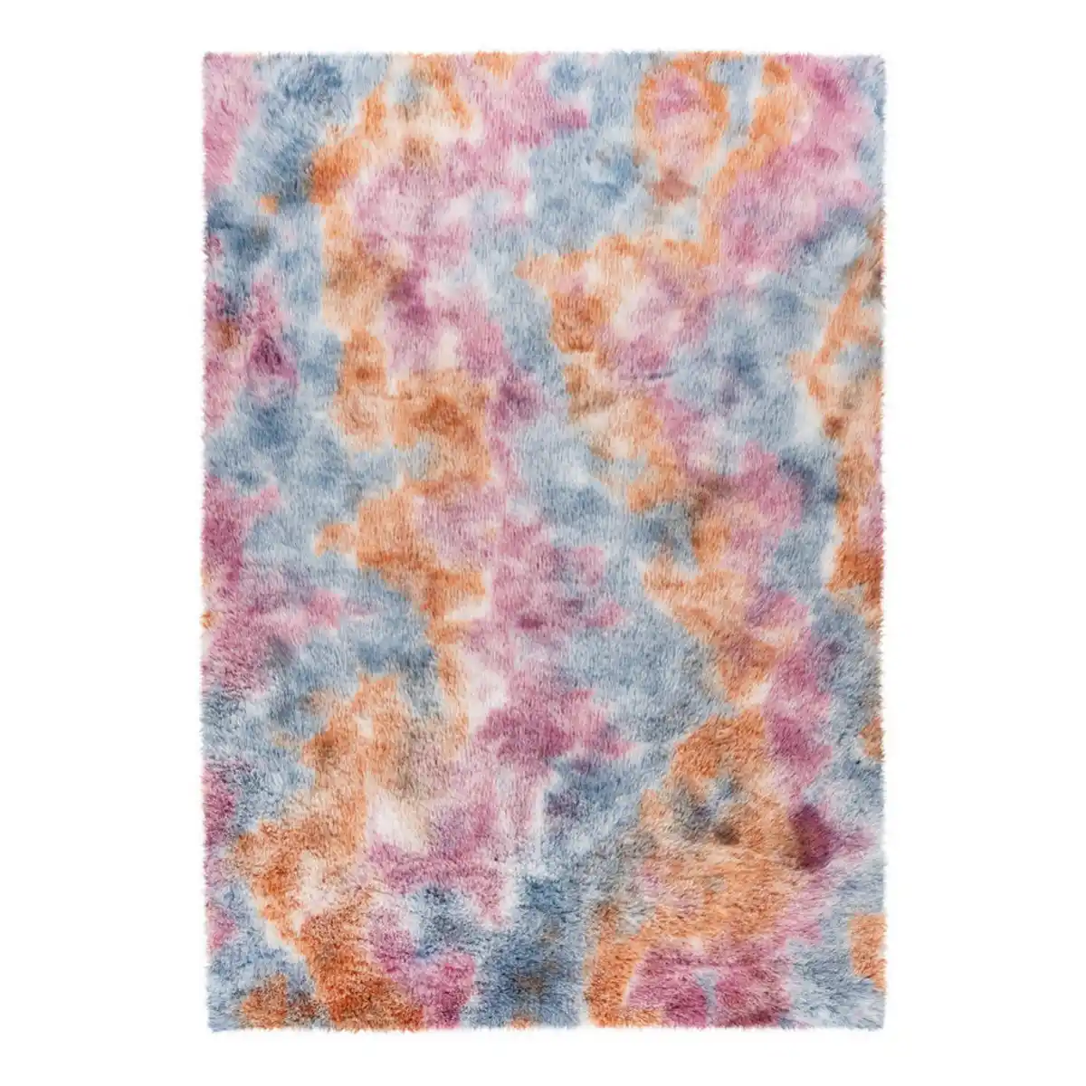 Bild 1 von Obsession Hochflorteppich My Jamaica, Mehrfarbig, Textil, Abstraktes, rechteckig, 120x170 cm, Oeko-Tex® Standard 100, für Fußbodenheizung geeignet, Teppiche & Böden, Teppiche, Fellteppiche