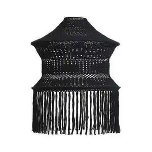 Light & Living Leuchtenschirm, Schwarz, Textil, 82 cm, Lampen & Leuchten, Innenbeleuchtung, Lampenschirme