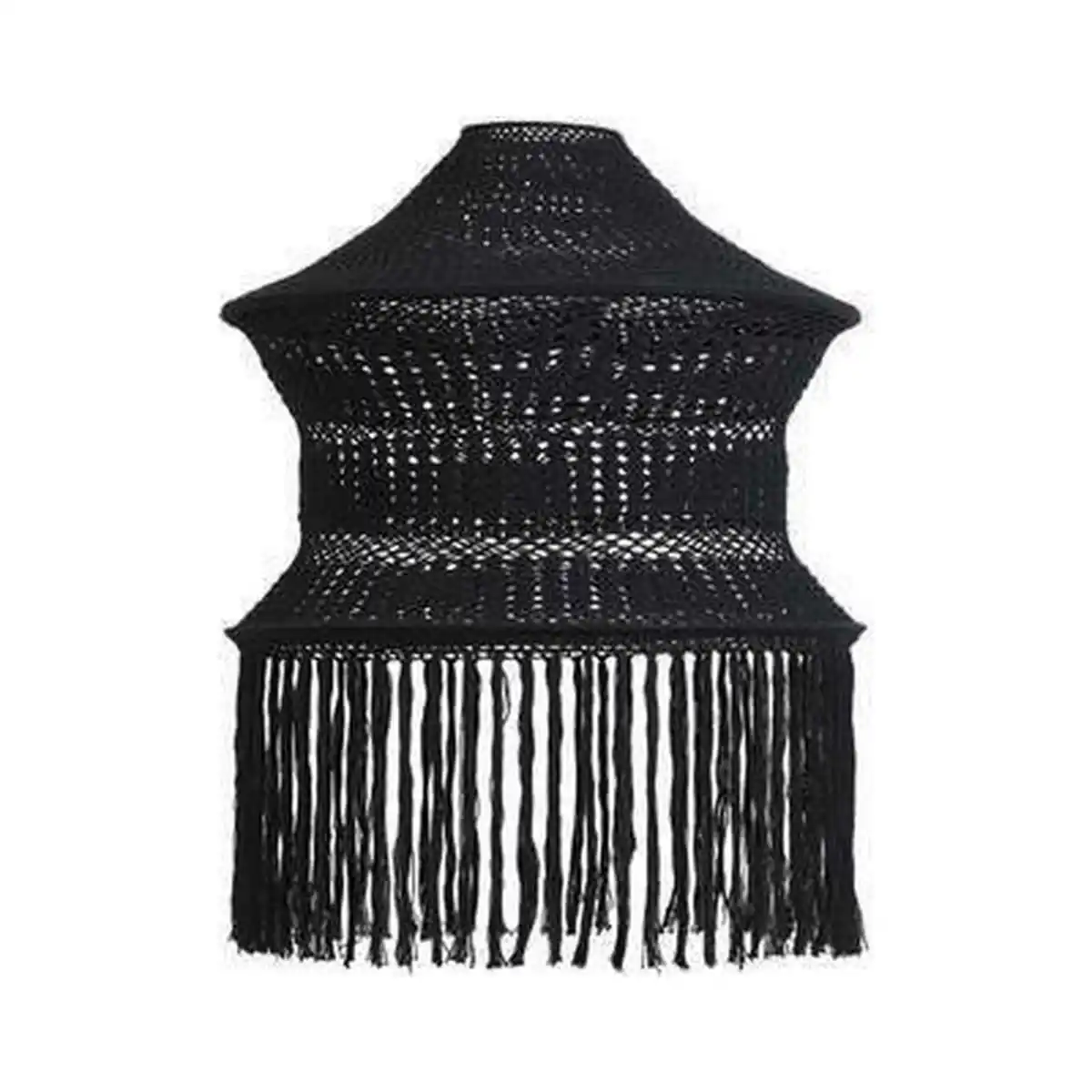 Bild 1 von Light & Living Leuchtenschirm, Schwarz, Textil, 82 cm, Lampen & Leuchten, Innenbeleuchtung, Lampenschirme