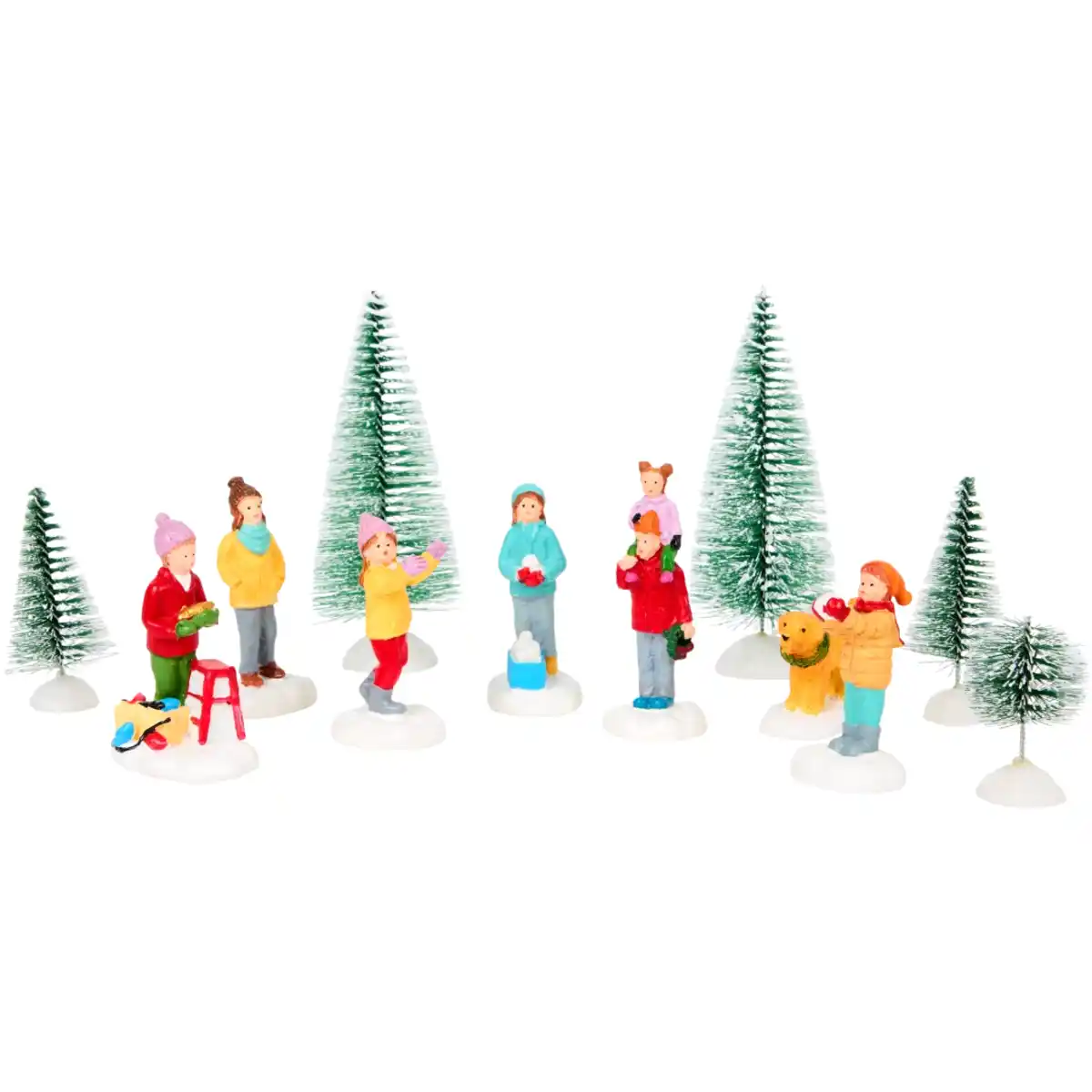 Bild 2 von Magic Village Weihnachtsdorffigurenset