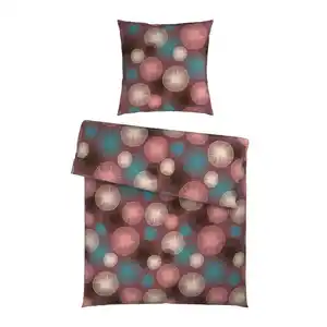 Esposa Bettwäsche, Blau, Braun, Textil, 155x220 cm, pflegeleicht, hautfreundlich, Schlaftextilien, Bettwäsche, Bettwäsche