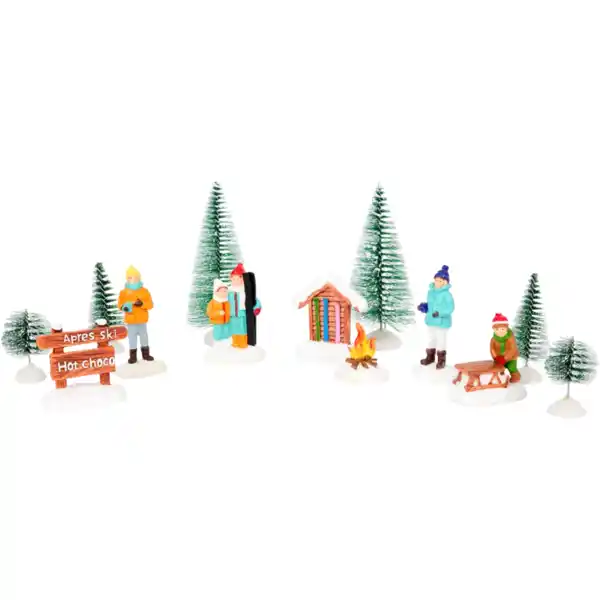 Bild 3 von Magic Village Weihnachtsdorffigurenset