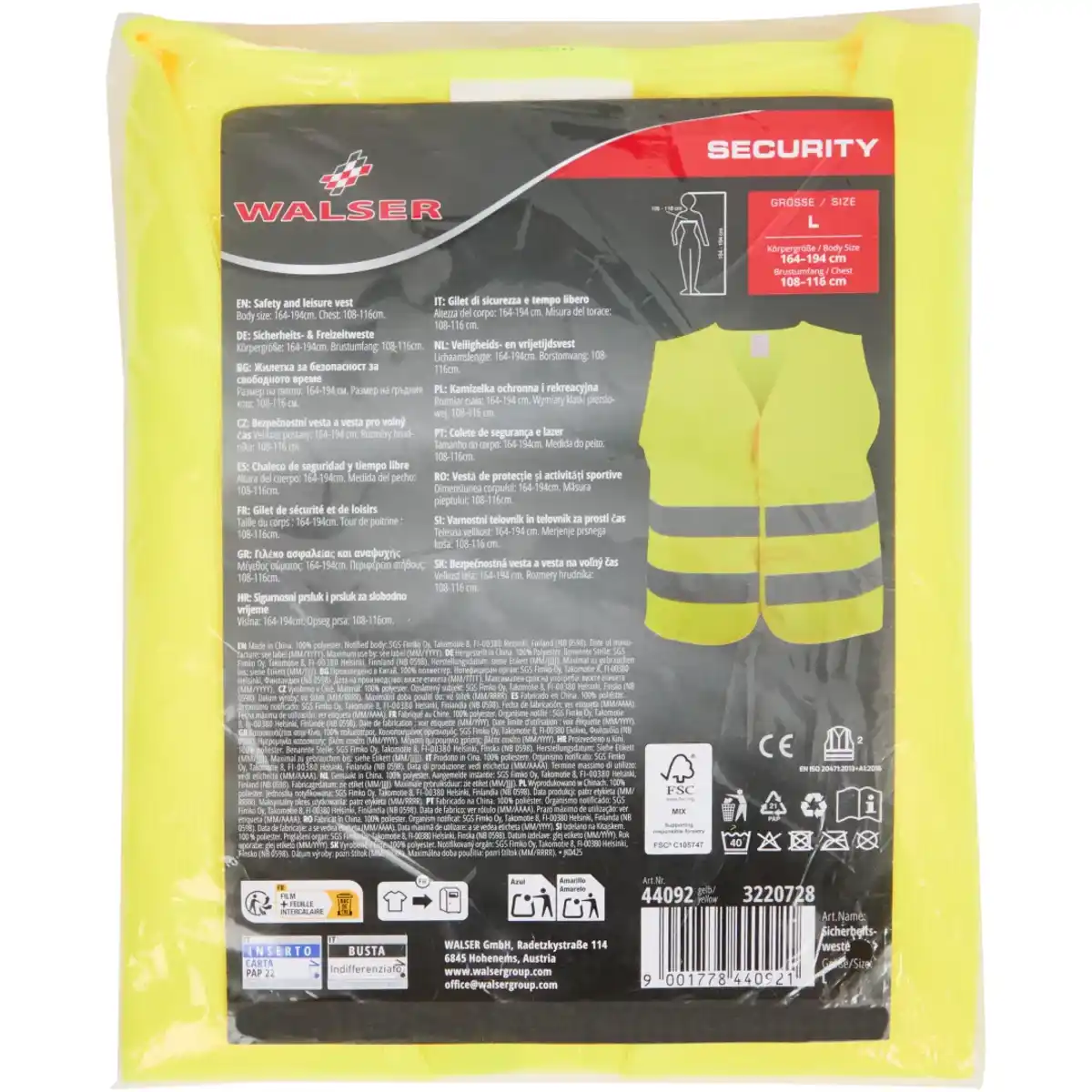 Bild 2 von Walser Warnweste