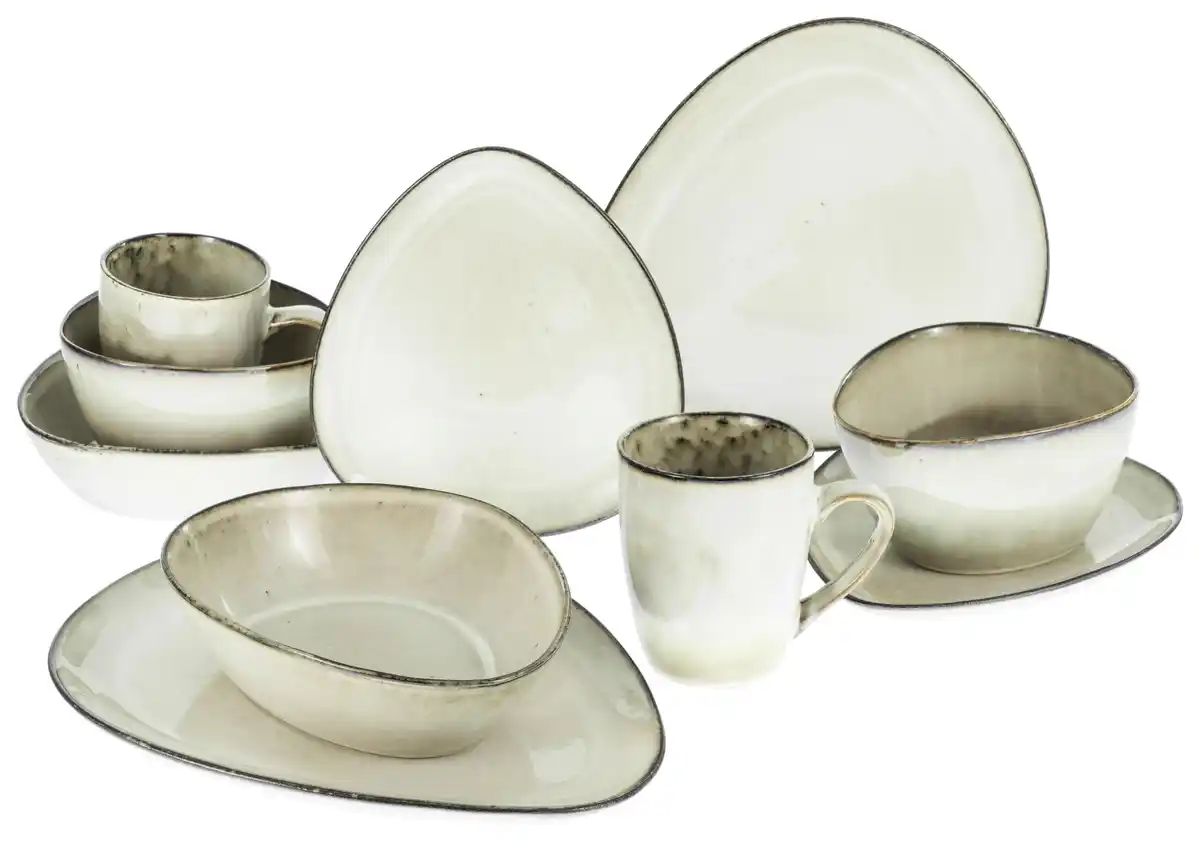 Bild 1 von Kombiservice  Cloudy in Sandfarben, 10-teilig, Sandfarben