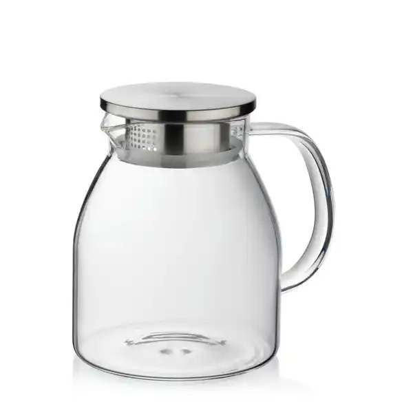 Bild 1 von Kela Krug Luna, Transparent, Glas, 1,2 L, 17 cm, Kaffee & Tee, Kannen, Karaffen