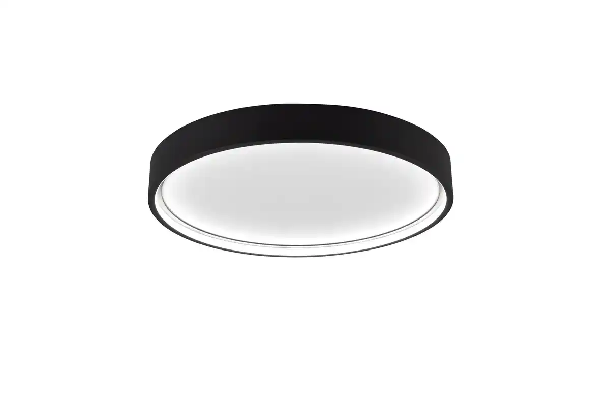 Bild 1 von LED-Deckenleuchte Doha Schwarz max. 29 Watt Deckenlampe, Schwarz