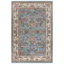 Bild 1 von Hanse Home Flachwebeteppich Luxor, Mintgrün, Creme, Kunststoff, orientalisch, rechteckig, 160x235 cm, Oeko-Tex® Standard 100, für Fußbodenheizung geeignet, in verschiedenen Größen erhältlich,