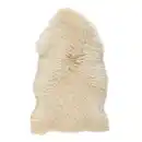 Bild 1 von Linea Natura Schaffell, Beige, Fell, Tierform, 60x90 cm, Oeko-Tex® Standard 100, für Fußbodenheizung geeignet, pflegeleicht, Teppiche & Böden, Teppiche, Fellteppiche
