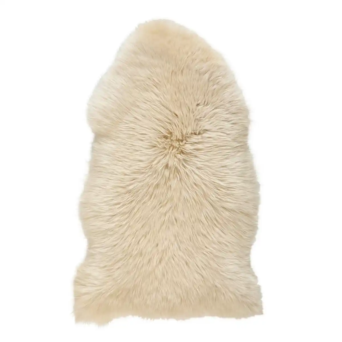 Bild 1 von Linea Natura Schaffell, Beige, Fell, Tierform, 60x90 cm, Oeko-Tex® Standard 100, für Fußbodenheizung geeignet, pflegeleicht, Teppiche & Böden, Teppiche, Fellteppiche