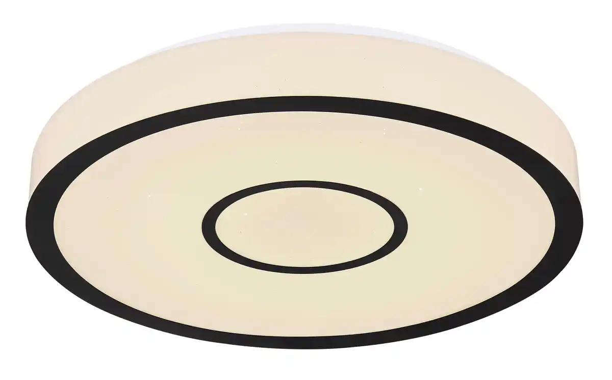 Bild 1 von LED-Deckenleuchte Georgia in Schwarz/Weiß max. 30 Watt Deckenlampe, Opal, Schwarz, Weiß