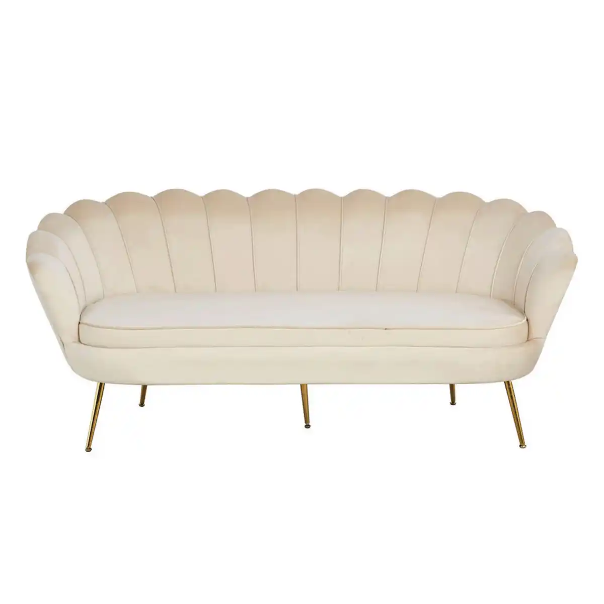 Bild 1 von Livetastic 3-Sitzer-Sofa, Beige, Textil, 180x78x76 cm, Wohnzimmer, Sofas & Couches, Sofas, 3-Sitzer Sofas