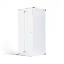 Bild 1 von Schöner Wohnen Duschkabine Fit, Chrom, Glas, Metall, 100x200x90 cm, CE, Made in Germany, Badezimmer, Baden & Duschen, Duschkabinen