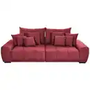 Bild 1 von Carryhome Bigsofa, Bordeaux, Textil, Buche, massiv, 3-Sitzer, Füllung: Schaumstoff, 280x67x120 cm, Stoffauswahl, Rücken echt, Wohnzimmer, Sofas & Couches, Sofas, Bigsofas