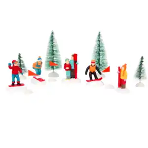 Magic Village Weihnachtsdorffigurenset