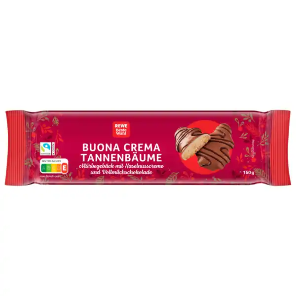 Bild 1 von REWE Beste Wahl Buona Crema Tannenbäume 160g