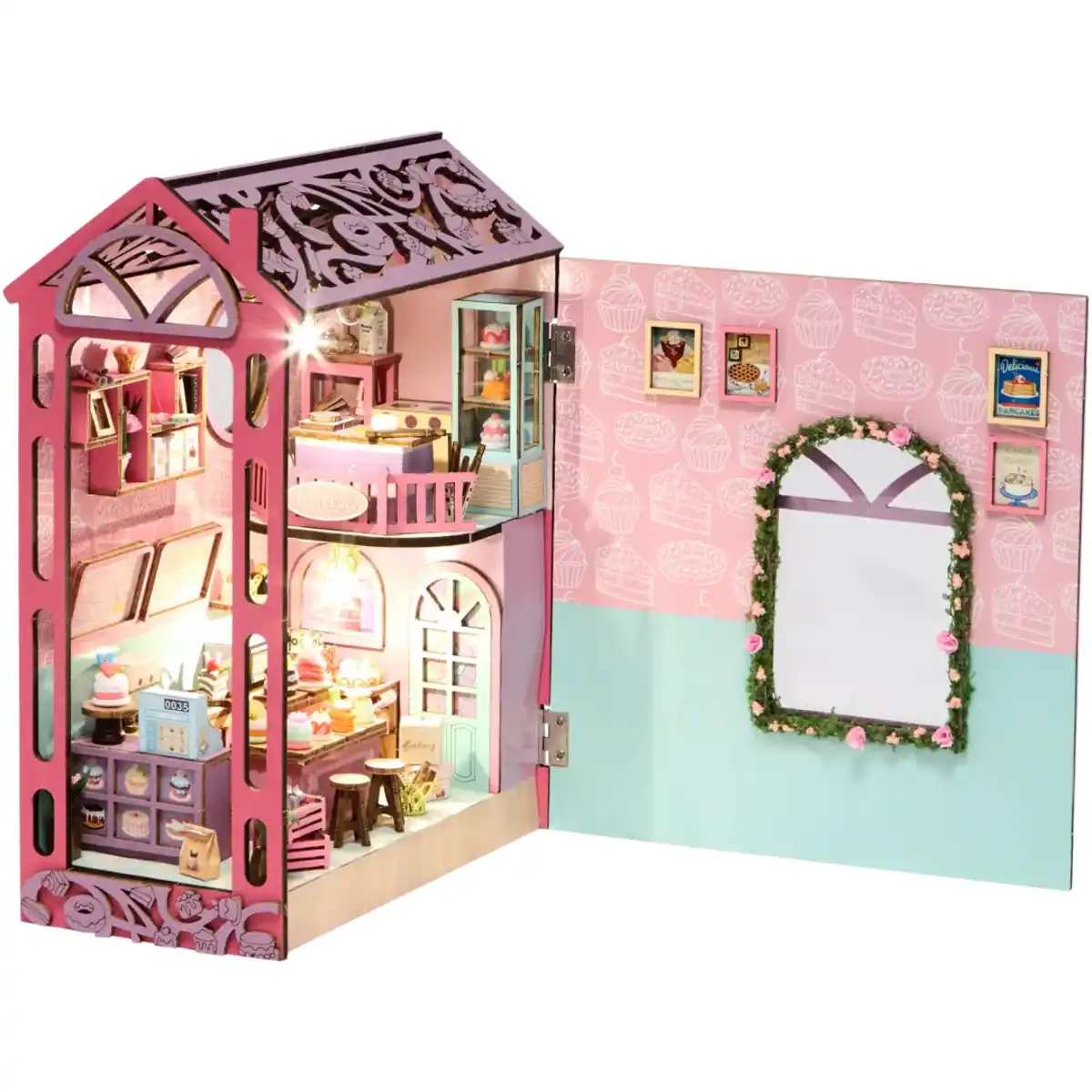 Bild 4 von Crafts & Co Miniaturhaus Bücherständer