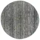 Bild 1 von Xora Flachwebeteppich Santiago, Blau, Textil, Streifen, rund, für Fußbodenheizung geeignet, in verschiedenen Größen erhältlich, schmutzabweisend, strapazierfähig, Teppiche & Böden, Teppiche, M