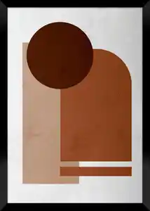 Bild Image ca. 30x40cm, Braun, Dunkelbraun, Beige