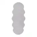 Bild 1 von Kunstfell Nico 2 in Grau ca. 60x150cm, Grau