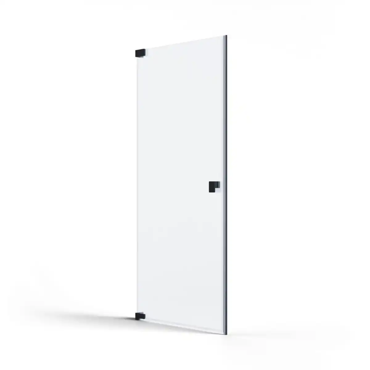 Bild 1 von Schöner Wohnen Duschtür Fit, Schwarz, Metall, Glas, 90x200 cm, Made in Germany, CE, Badezimmer, Baden & Duschen, Duschtüren