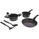 Bild 2 von Ceramic Marble Topf- und Pfannenset mit Küchenutensilien