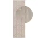 Bild 1 von Elle Decoration Läufer Perles, Creme, Beige, Kunststoff, geometrisch, rechteckig, 80x240 cm, Oeko-Tex® Standard 100, für Fußbodenheizung geeignet, in verschiedenen Größen erhältlich, stuhlroll