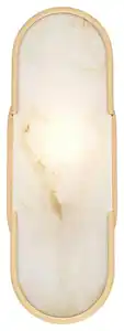 Wandleuchte Marmo Goldfarben max. 40 Watt Wandlampe, Goldfarben