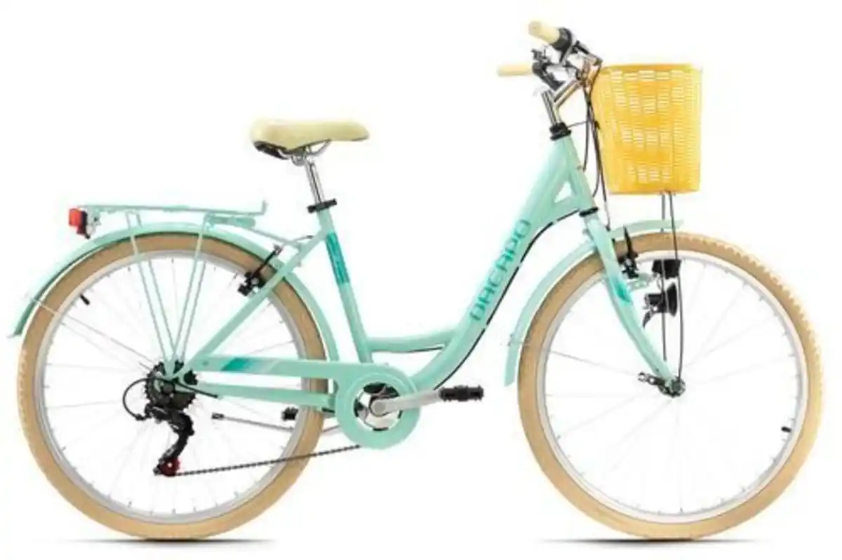Bild 1 von Citybike 26'' Cantaloupe RH 48cm, Gelb, Mintgrün