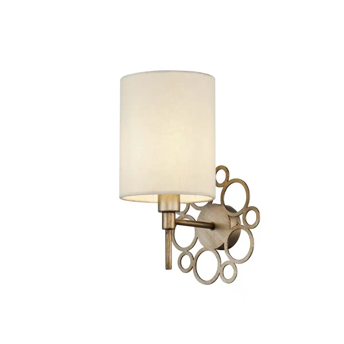 Bild 1 von Wandleuchte Anna Creme/Goldfarben max. 40 Watt Wandlampe, Creme, Goldfarben