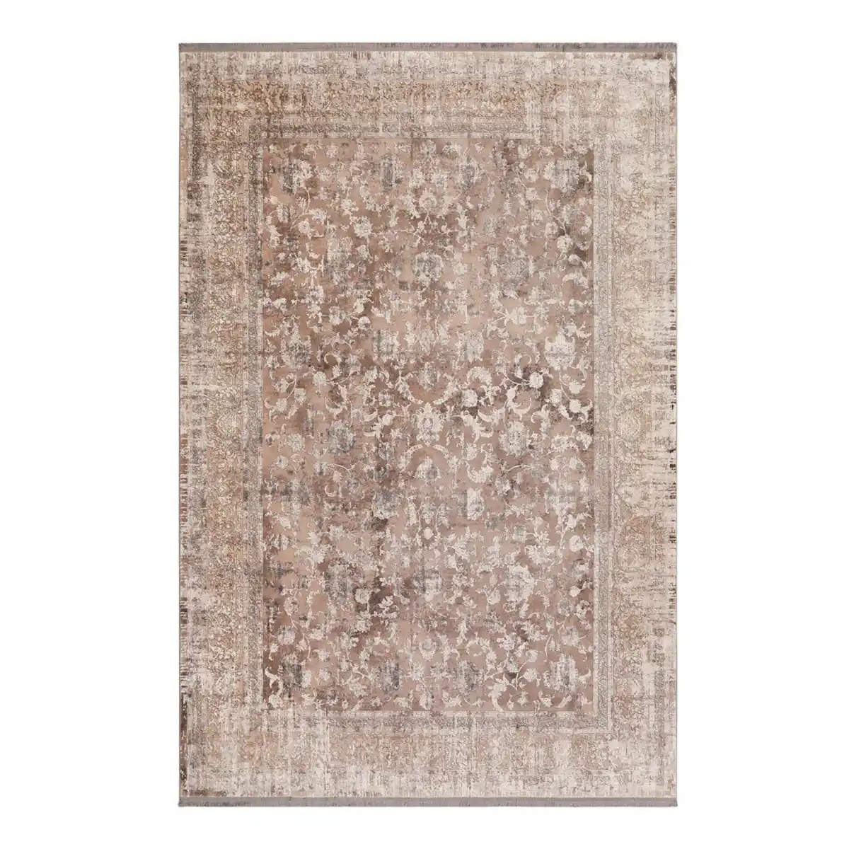 Bild 1 von Wecon Home Vintage-Teppich #Upperground Bazaar, Sand, Beige, Textil, Floral, rechteckig, 160x230 cm, Textiles Vertrauen - Oeko-Tex®, Hohenstein, AZO-frei, Oeko-Tex® Standard 100, für Fußbodenheiz