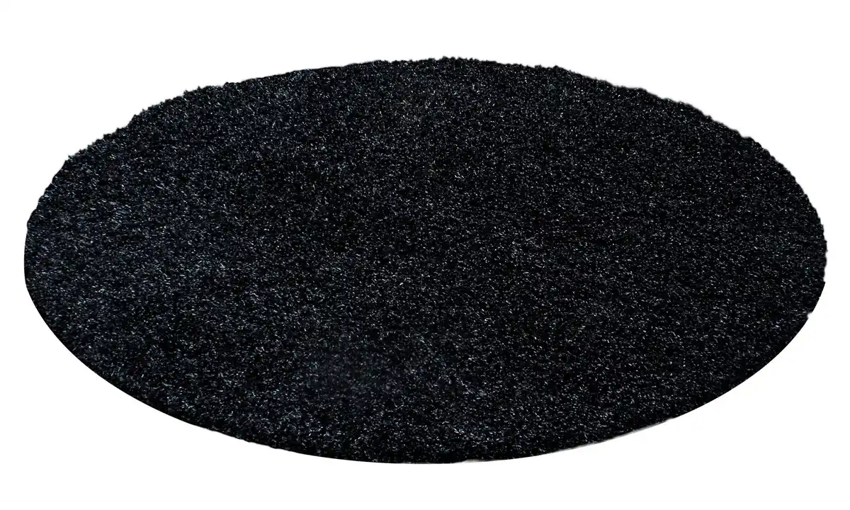 Bild 1 von Hochflorteppich Life Anthrazit Ø ca. 160cm, Anthrazit