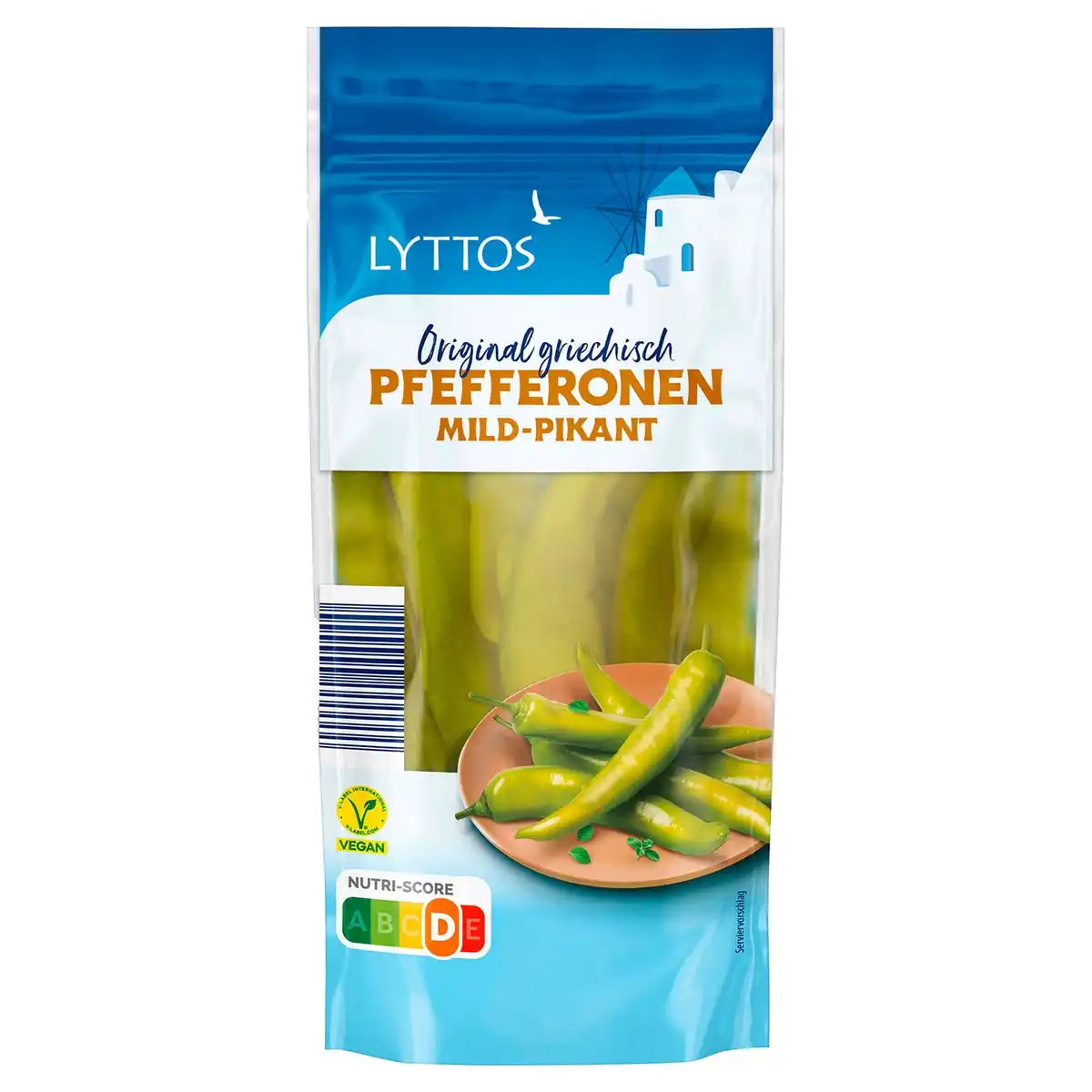 Bild 1 von LYTTOS Griechische Pfefferonen 500 g