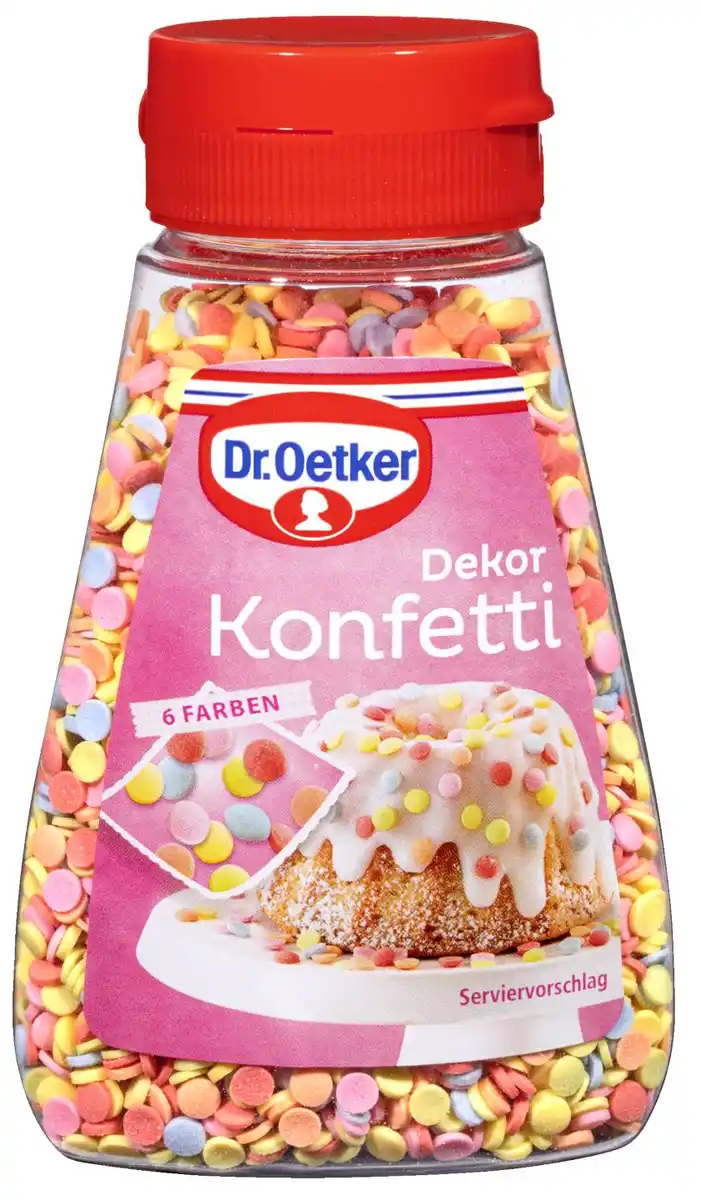Bild 1 von DR. OETKER Dekor Konfetti, 100 - 130-g-Fl.