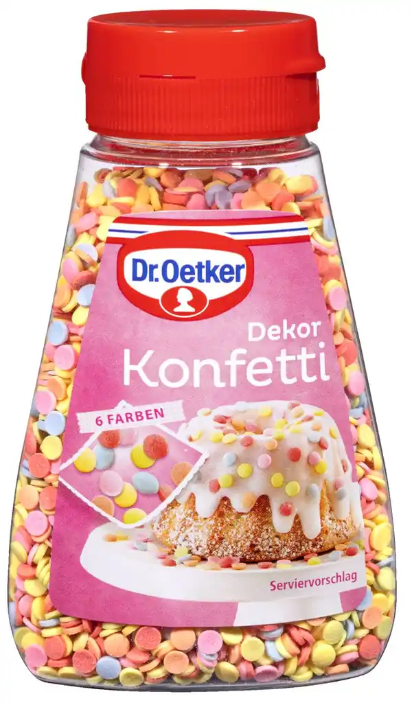 Bild 1 von DR. OETKER Dekor Konfetti, 100 - 130-g-Fl.