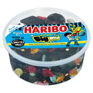 HARIBO Kiddies Big Box 900 g, Kiddies Lakritz